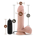 COVERBOY THE GOALIE 8" VIBRATING DILDO
