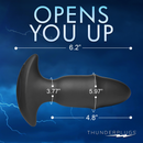 THUNDER PLUG BUTT SLIDER VIBRATING ANAL PLUG WITH REMOTE