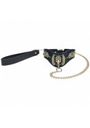 OUCH! LONDON COLLAR & LEASH BLACK