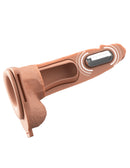 FANTASY X-TENSIONS ELITE VIBRATING 6" SILICONE HOLLOW STRAP ON WHITE