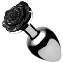 BOOTY SPARKS BLACK ROSE ANAL PLUG SMALL