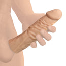 JOCK EXTRA LONG 1.5" PENIS EXTENDER SLEEVE LIGHT