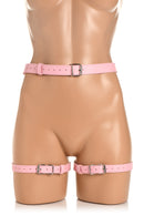 STRICT BDSM BOWS HARNESS PINK XL/XXL