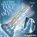MAJESTIC CREATURE C*CKS CRYSTAS GLIMMERING GLACIAR 6.8"