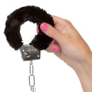 FURRY CUFFS BLACK