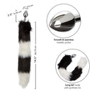 RUNNIN WILD BLACK & WHITE TAIL PLUG