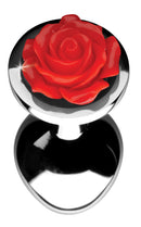 BOOTY SPARKS RED ROSE ANAL PLUG MEDIUM