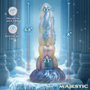 MAJESTIC CREATURE C*CKS CRYSTAS GLIMMERING GLACIAR 6.8"
