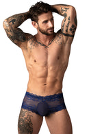 SASSY LACE MINI SHORT NAVY SMALL