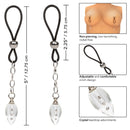 NIPPLE PLAY NON-PIERCING CRYSTAL TEARDROP JEWELRY