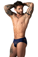 SASSY LACE BIKINI NAVY MEDIUM