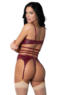 LUST KIRA BURGUNDY L/XL
