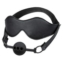 NOCTURNAL EYE MASK & BREATHABLE BALL MOUTH PROP