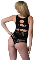 LOVE SEAMLESS TEDDY BLACK O/S