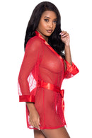 ROBE RED LARGE