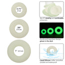 ALPHA 3 RING SET GLOW IN THE DARK