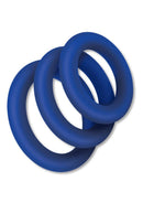 ZOLO EXTRA THICK SILICONE C*CK RING 3 PK